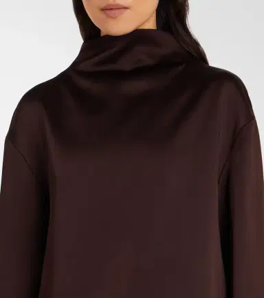 Tom Ford Crêpe satin gown | Thumbnail 7 Tom Ford Crêpe satin gown | Thumbnail 7