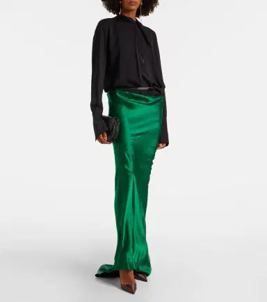 Tom Ford Draped silk satin blouse | Thumbnail 6 Tom Ford Draped silk satin blouse | Thumbnail 6
