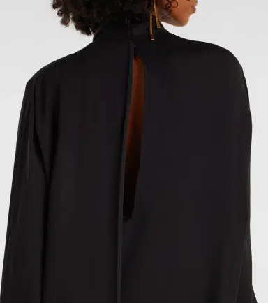 Tom Ford Draped silk satin blouse | Thumbnail 7 Tom Ford Draped silk satin blouse | Thumbnail 7