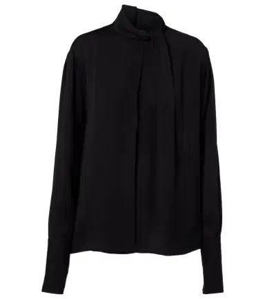 Tom Ford Draped silk satin blouse | Thumbnail 1 Tom Ford Draped silk satin blouse | Thumbnail 1