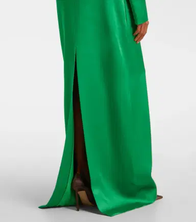Tom Ford Crêpe satin gown | Thumbnail 3 Tom Ford Crêpe satin gown | Thumbnail 3