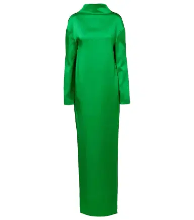 Tom Ford Crêpe satin gown | Thumbnail 1 Tom Ford Crêpe satin gown | Thumbnail 1