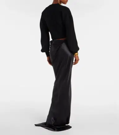 Tom Ford Cropped wool and cashmere-blend sweater | Thumbnail 2 Tom Ford Cropped wool and cashmere-blend sweater | Thumbnail 2