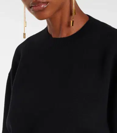 Tom Ford Cropped wool and cashmere-blend sweater | Thumbnail 4 Tom Ford Cropped wool and cashmere-blend sweater | Thumbnail 4