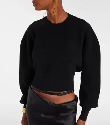 Tom Ford Cropped wool and cashmere-blend sweater | Thumbnail 6 Tom Ford Cropped wool and cashmere-blend sweater | Thumbnail 6