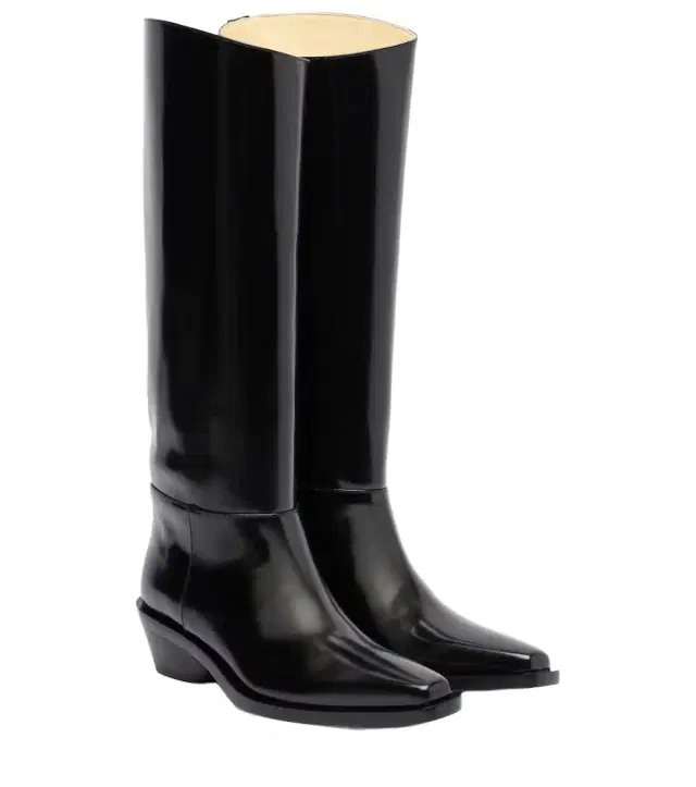 Proenza Schouler Bronco leather knee-high boots