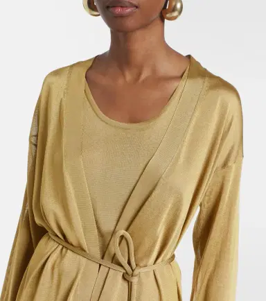 Max Mara Danza wrap cardigan | Thumbnail 2
