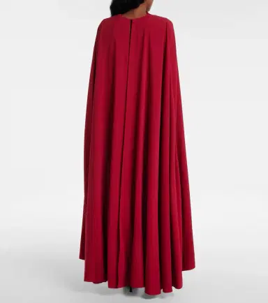 Roksanda Neolitsea caped crêpe cocktail dress | Thumbnail 2