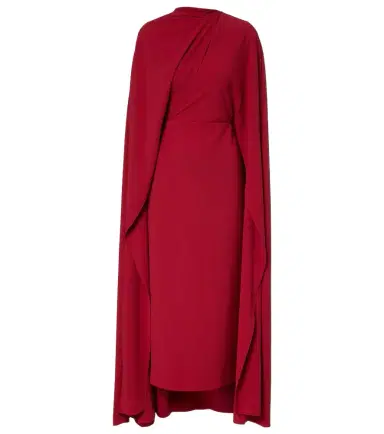 Roksanda Neolitsea caped crêpe cocktail dress | Thumbnail 1