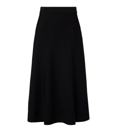 Max Mara Lazio pleated crêpe midi skirt | Thumbnail 1