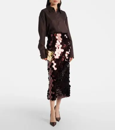 Roksanda Sequined midi skirt | Thumbnail 3
