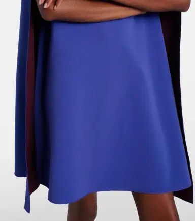 Roksanda Twiggy caped crêpe cocktail dress | Thumbnail 3