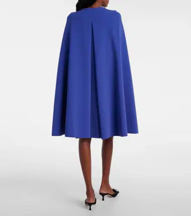 Roksanda Twiggy caped crêpe cocktail dress | Thumbnail 4