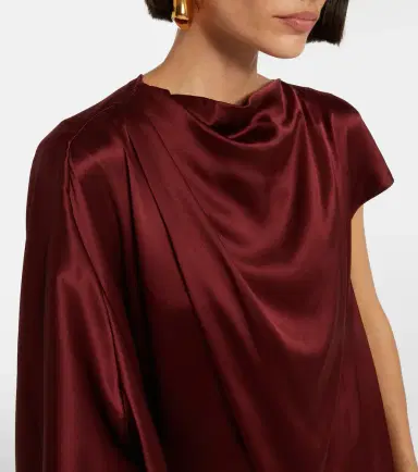 Roksanda Hiba caped silk gown | Thumbnail 5 Roksanda Hiba caped silk gown | Thumbnail 5
