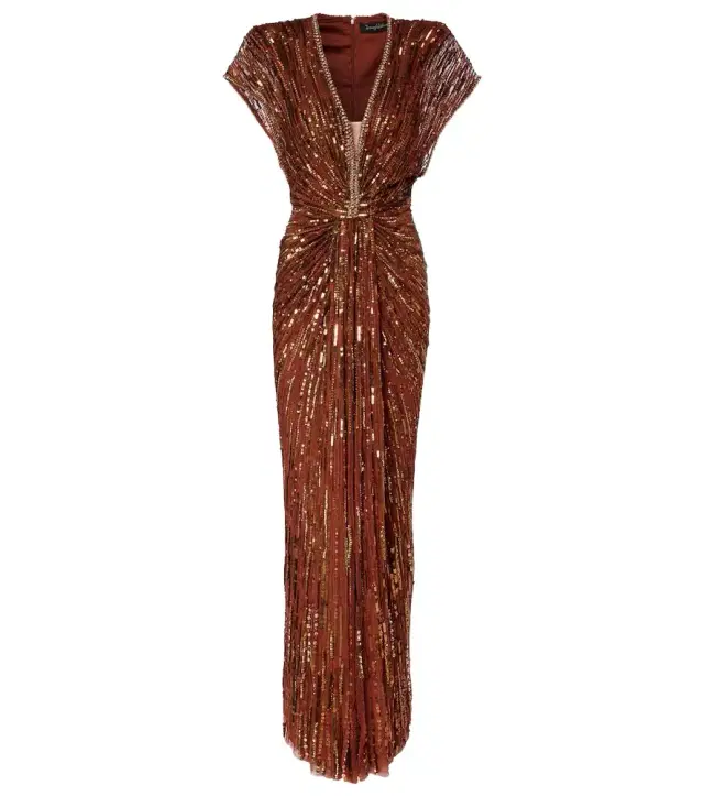 Jenny Packham Zola sequined gown
