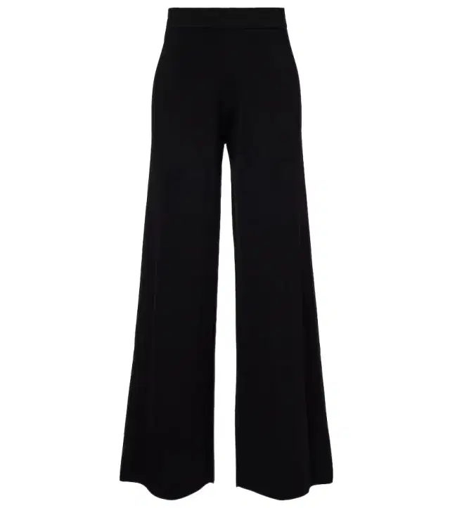 Max Mara Lama crêpe wide-leg pants