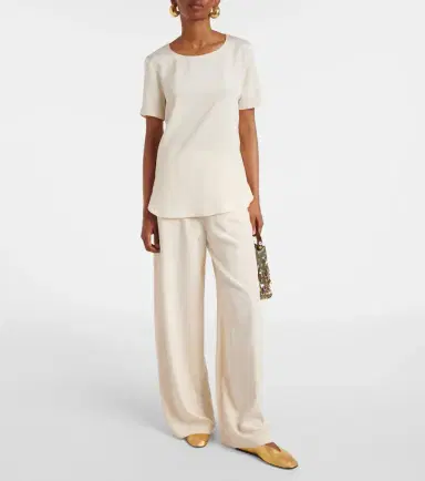 Max Mara Aris silk-blend T-shirt | Thumbnail 5