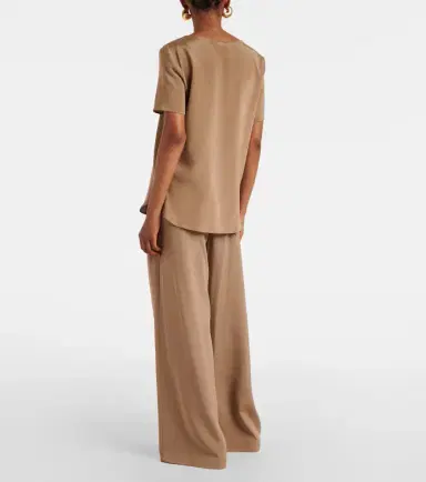 Max Mara Aris silk-blend T-shirt | Thumbnail 2