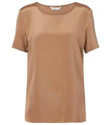 Max Mara Aris silk-blend T-shirt | Thumbnail 1