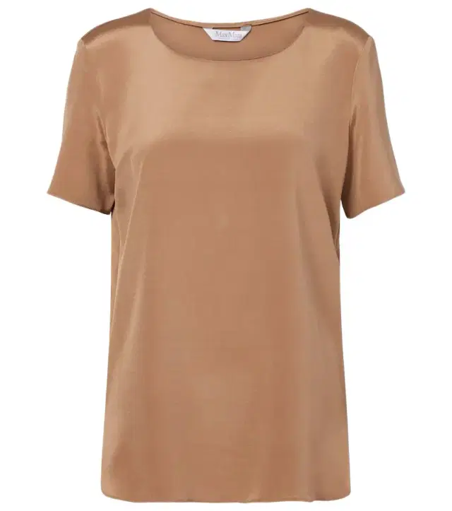 Max Mara Aris silk-blend T-shirt