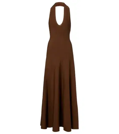Khaite Melina halterneck maxi dress | Thumbnail 1