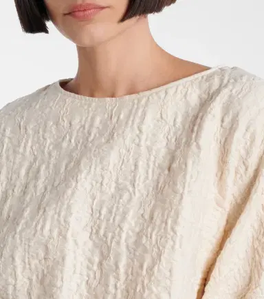 Max Mara Pepaia cotton-blend jersey top | Thumbnail 2 Max Mara Pepaia cotton-blend jersey top | Thumbnail 2