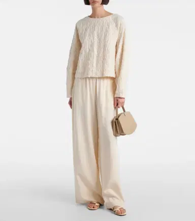 Max Mara Pepaia cotton-blend jersey top | Thumbnail 4 Max Mara Pepaia cotton-blend jersey top | Thumbnail 4