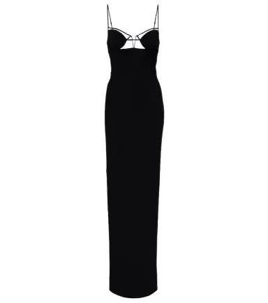 Nensi Dojaka Cutout gown | Thumbnail 1 Nensi Dojaka Cutout gown | Thumbnail 1