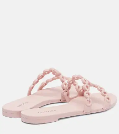 Aquazzura Infinity Chain Jelly slides | Thumbnail 2