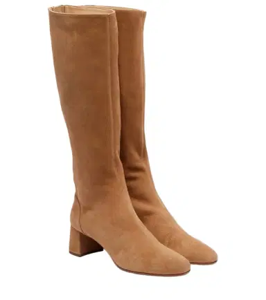 Aquazzura Saint Honore 50 suede knee-high boots | Thumbnail 1 Aquazzura Saint Honore 50 suede knee-high boots | Thumbnail 1