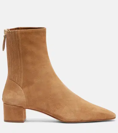 Aquazzura Saint Honore 35 suede ankle boots | Thumbnail 4 Aquazzura Saint Honore 35 suede ankle boots | Thumbnail 4