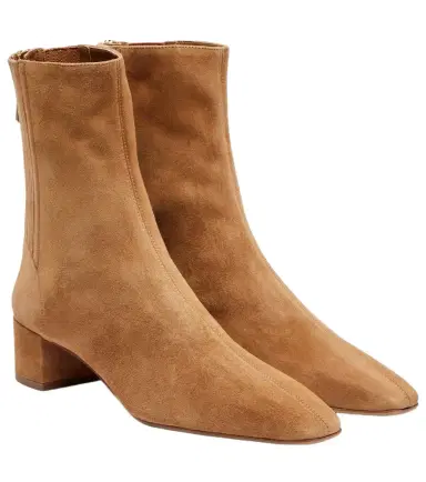 Aquazzura Saint Honore 35 suede ankle boots | Thumbnail 1 Aquazzura Saint Honore 35 suede ankle boots | Thumbnail 1