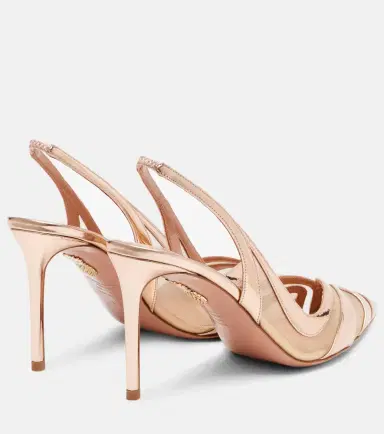 Aquazzura Lune 85 slingback pumps | Thumbnail 2 Aquazzura Lune 85 slingback pumps | Thumbnail 2