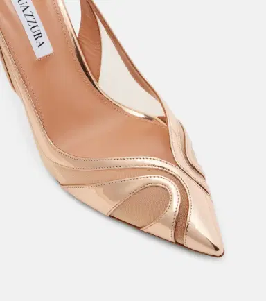 Aquazzura Lune 85 slingback pumps | Thumbnail 3 Aquazzura Lune 85 slingback pumps | Thumbnail 3