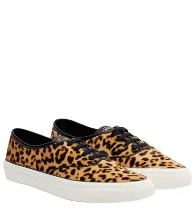 Aquazzura Minimalist animal-printed leather sneakers | Thumbnail 1 Aquazzura Minimalist animal-printed leather sneakers | Thumbnail 1