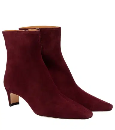 Staud Wally 55 suede ankle boots | Thumbnail 1 Staud Wally 55 suede ankle boots | Thumbnail 1