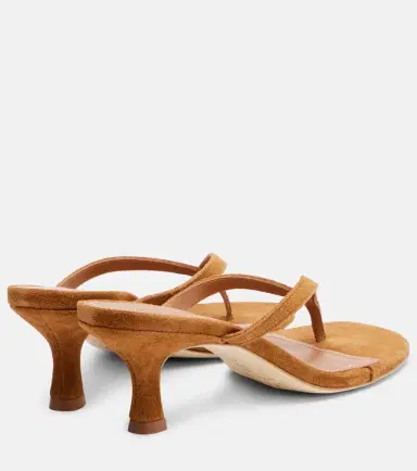 Staud Freja 60 suede thong sandals | Thumbnail 2