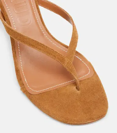 Staud Freja 60 suede thong sandals | Thumbnail 3