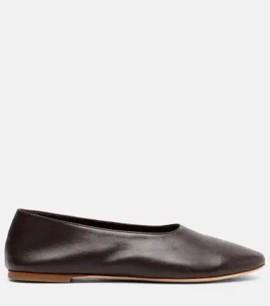 Staud Alba leather ballet flats | Thumbnail 3