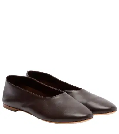 Staud Alba leather ballet flats | Thumbnail 1