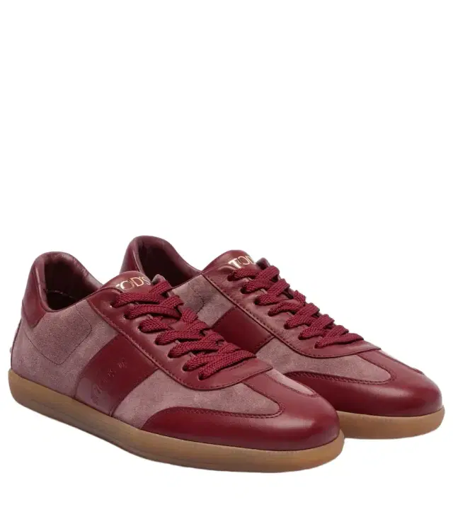 Tod's Tabs leather and suede sneakers