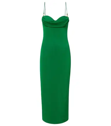 Rebecca Vallance Erin draped jersey cocktail dress | Thumbnail 1 Rebecca Vallance Erin draped jersey cocktail dress | Thumbnail 1