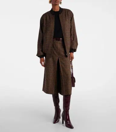 Saint Laurent Wool teddy bomber jacket | Thumbnail 2