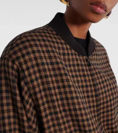 Saint Laurent Wool teddy bomber jacket | Thumbnail 5