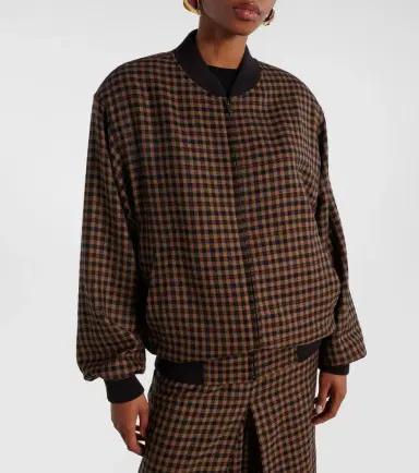 Saint Laurent Wool teddy bomber jacket | Thumbnail 6