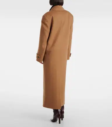 Saint Laurent Cashmere and wool coat | Thumbnail 4