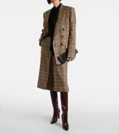 Saint Laurent Double-breasted silk and cashmere blazer | Thumbnail 3