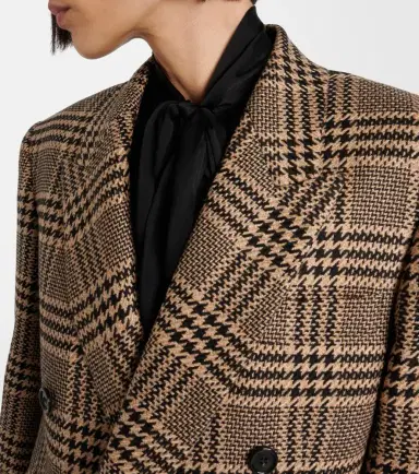 Saint Laurent Double-breasted silk and cashmere blazer | Thumbnail 5