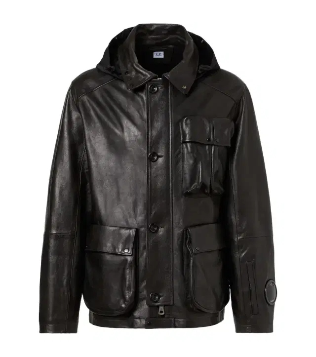 C.P. Company C. P. Company Lens leather jacket
