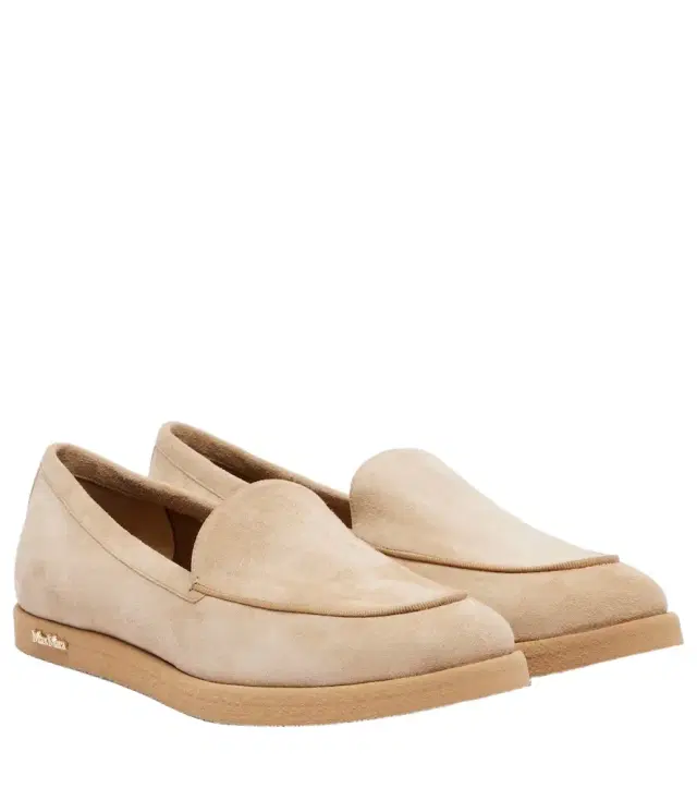Max Mara Softymoc suede loafers